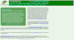 Desktop Screenshot of carolinabirdclub.org