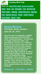 Mobile Screenshot of carolinabirdclub.org